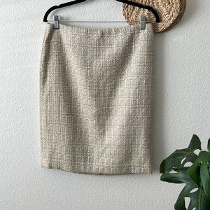 NEW Talbots Tweed Pencil Skirt - Size 6